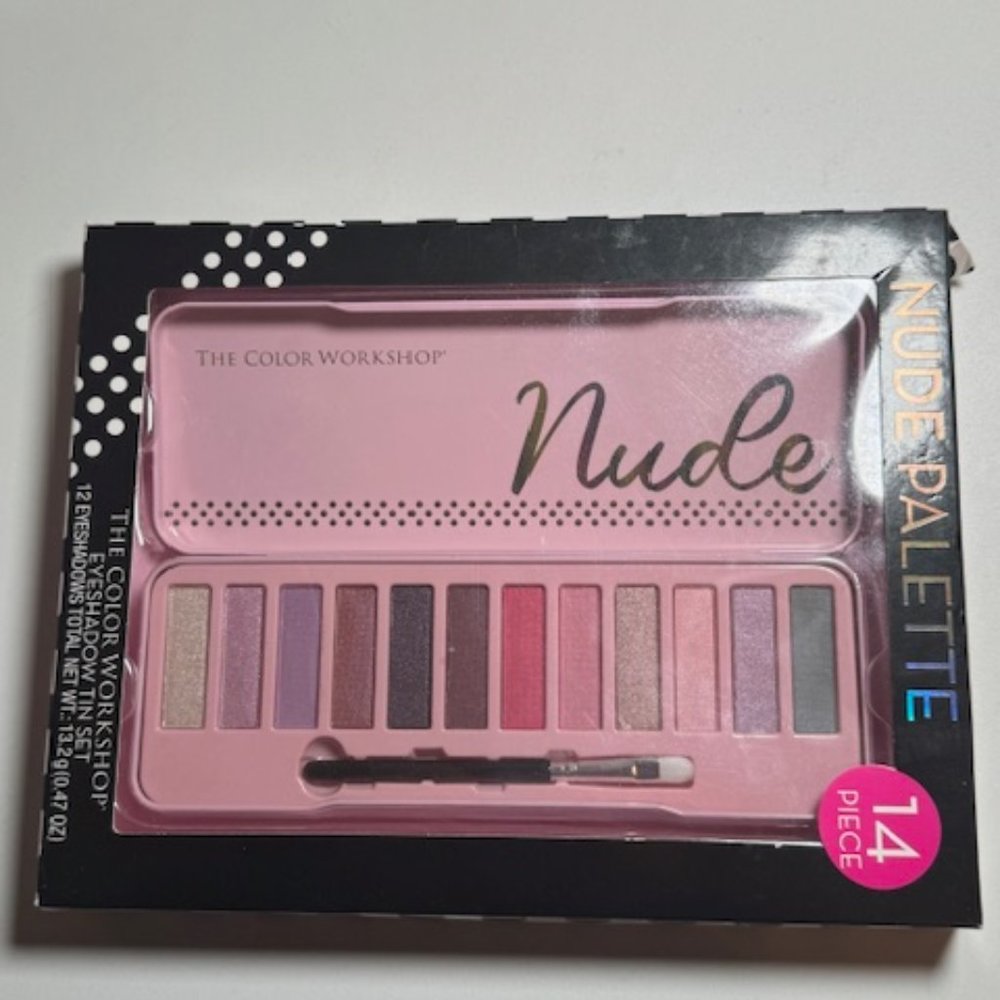 Eyeshadow Set Nude Palette The Color Workshop Tin Set